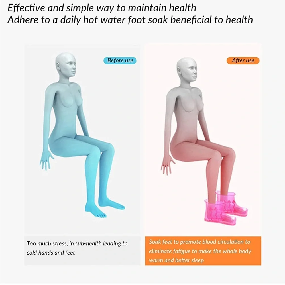 Pink Movable Foot Soaker